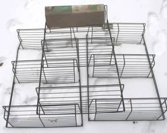 157 - 3 Metal Shelves - 30" x 19" x 19
