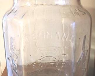 143 - Planters Peanuts Glass Jar
