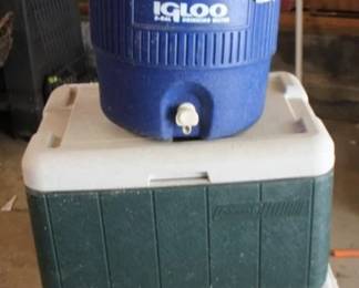 202 - Lot of 3 Coolers (Coleman / Igloo)
