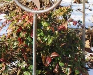 324 - Metal Yard Art - 39 tall
