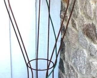 326 - Metal Planter Stand - 60 tall