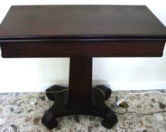 382 - Flip-Top Table - 34 x 17 x 29
