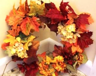 480 - Fall Wreath - 20" round
