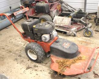 232 - DR All Terrain Mower - 38" x 72" x 36" You are buying a used as-is electric/electronic item. We do not guarantee all components are present, and if it is not expressly stated, it is untested.
