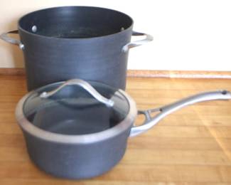 265 - Set of Pots w / 1 Lid
