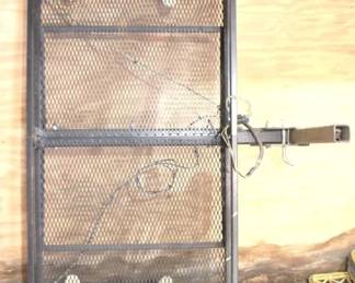 163 - Metal Trailer Hitch Rack - 20" x 62" x 28"
