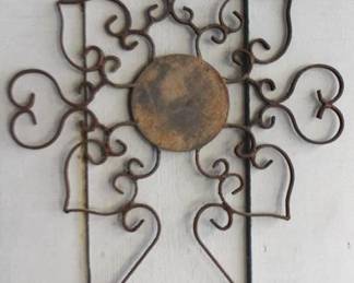 304 - Metal Cross Hanging - 26 x 18
