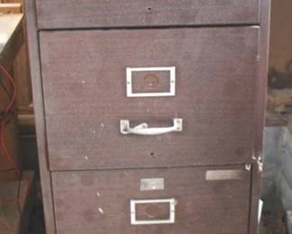 211 - Metal File Cabinet - 54" x 20" x 30"
