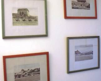 431 - Lot of Framed Art - 12 x 11, 4 frames
