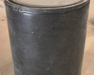 174 - Metal Barrel - 27" x 22"
