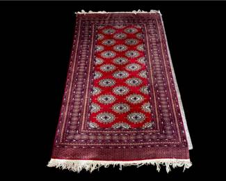 Wool Boukara Mori rug Pakistan 