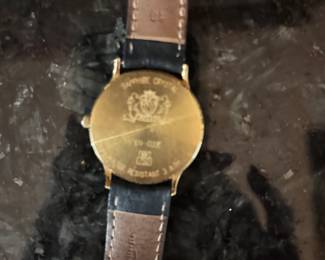 stamped 18 carat gold