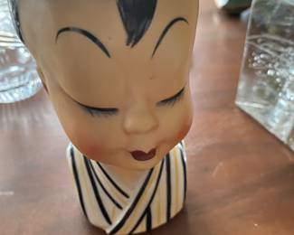 Mid Century Head Vase