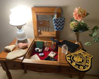 Vintage Vanity with Mirror