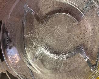 Vintage Fire King Blue Delphite Pie Plate ( its blue!)