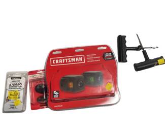 Craftsman Safety Sensors Stereo Connectors Control Knob - New Items