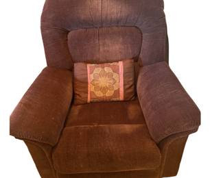 Maroon La-Z-Boy Recliner