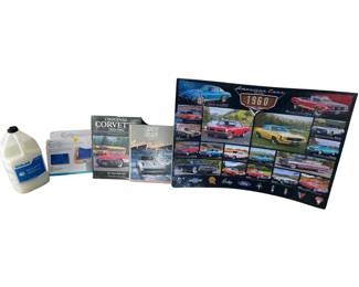 2 Corvette Books Restoration & Stingray Cold Pack Soap