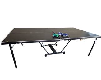 Ping Pong Table Folding Wheeled ( Like New)