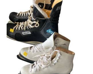 Hockey Skates & Lake Placid Ladies Ice Skates Sz 7