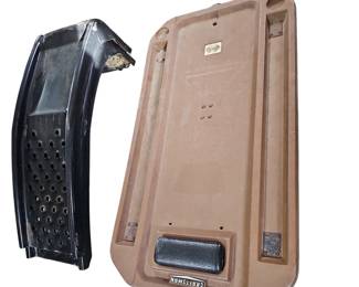 Vintage Blow Mold Craftsman Mechanics Creeper + Car Lift Ramps