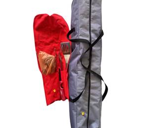 Dining Canopy in Case + BBQ Grill Tools