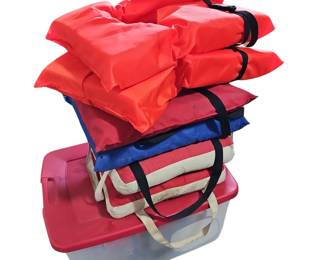 New & Used Flotation Devices Vest Life Cushions Towing Mirrors Vacuum