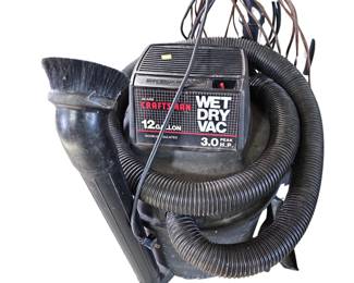 Craftsman Wet Dry Vac 3.0 HP 12 Gallon