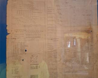 1955 Gotliebe Pinball Machine paperwork