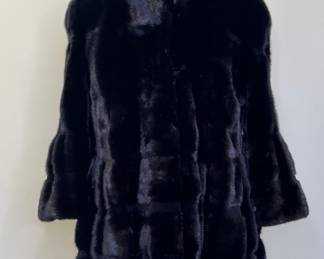 Mink Jacket With 3/4 Bell Sleeve