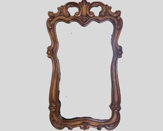 French Provincial Style Rococo Mirror