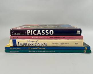Collection Of Art Books: Picasso, Impressionism, Hopper (5)
Lot #: 176