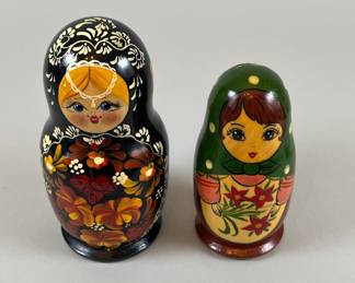 Two Vintage Nesting Dolls
Lot #: 108