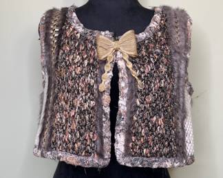 Mina Poe Paris Size Small Vest