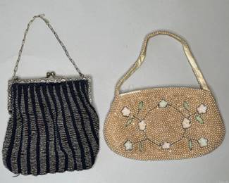 Two Vintage Evening Bags, Possibly From 1920s
Lot #: 161