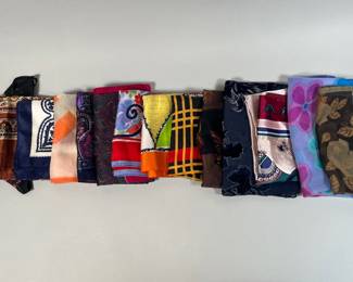 Collection Of Scarves (14)