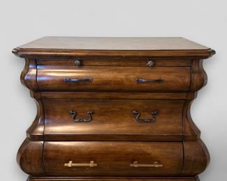 Bombe Style Chest Of Drawers
