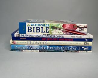 Collection Of Art Books Focusing On Watercolor Techniques
Lot #: 179