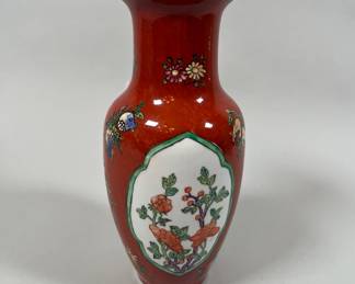 Japanese Painted Porcelain Vase
