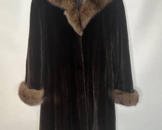 Full Length Mink Fur Coat
