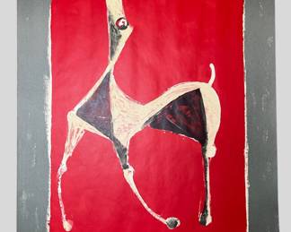 Marino Marini (italian 1901-1980), Cheval, Color Lithograph (uNFRAMED)
Lot #: 46