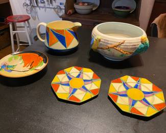 Clarice Clarice Cliff Original Bizarre Plates