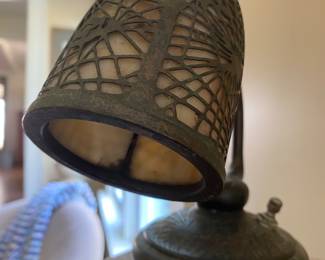 Tiffany Studios Slag Glass Lamp