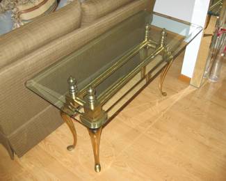 Labarge Sofa table: 50" X 22' x 27" floor to top (*please note* there is a small&nbsp;imperfection on the short end of the table. It's not a chip or crack, it can't be felt and is not very visible.) $395 Please contact Diana via text or phone 708-670-2189 to arrange&nbsp;payment or with any questions.&nbsp;