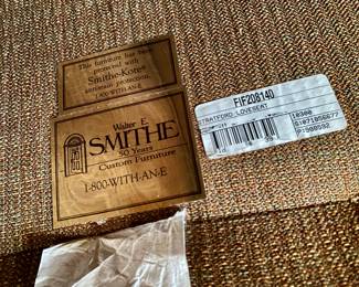 Loveseat: 71" x 44" deep x 36" floor to top back of cushions (*note* 1 seat cushion is depressed*) $195 Please contact Diana via text or phone 708-670-2189 to arrange&nbsp;payment or with any questions.&nbsp;