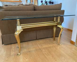 Labarge Sofa table: 50" X 22' x 27" floor to top (*please note* there is a small&nbsp;imperfection on the short end of the table. It's not a chip or crack, it can't be felt and is not very visible.) $395 Please contact Diana via text or phone 708-670-2189 to arrange&nbsp;payment or with any questions.&nbsp;
