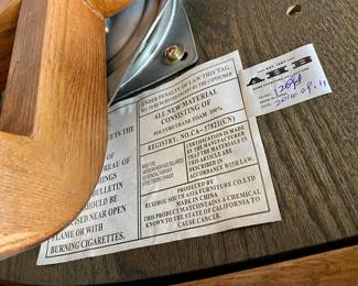 Oak bar with dry sink, black formica top, a 2 door cabinet and drawer and oak back bar, storage for stem ware, mirror back, 2 bar height stools: Sold all together $995 Please contact Diana via text or phone 708-670-2189 to arrange&nbsp;payment or with any questions.&nbsp;
