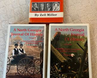 Great Georgians is signed by Zell Miller