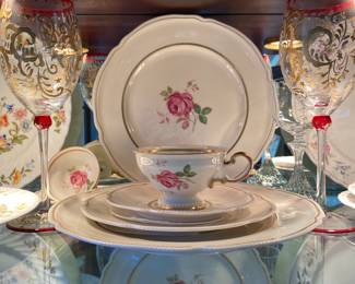 12 Place Settings 
Rosenthal “Dolly Madison”