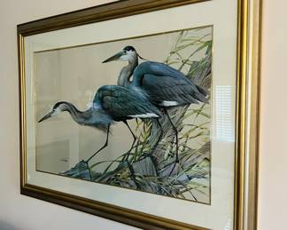 Art LaMay Herons